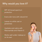 Tinted Sunscreen SPF 60